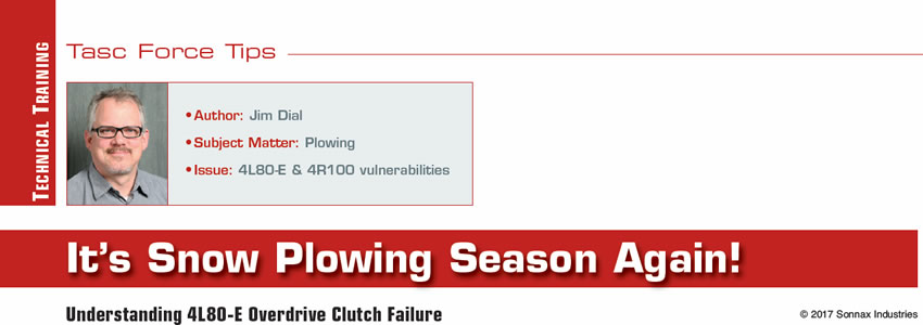 Understanding 4L80-E Overdrive Clutch Failure

TASC Force Tips

Author: Jim Dial 
Subject Matter: Plowing
Issue: 4L80-E & 4R100 vulnerabilities 