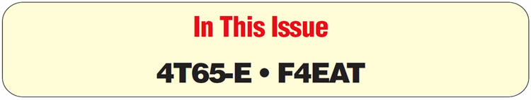 In This Issue
GM 4T65-E: DTC P0742 – TCC Stuck On
Ford Escort: Squealing Noise