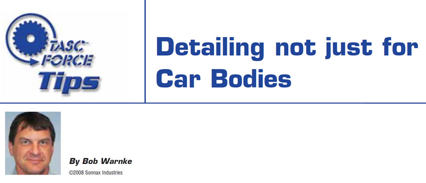 Detailing not just for Car Bodies

TASC Force Tips

Author: Bob Warnke