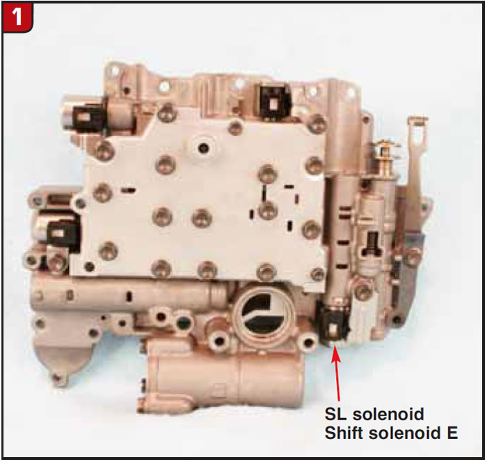 u341e transmission valve body manual