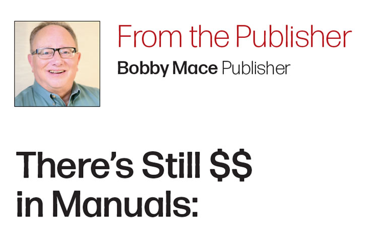 There’s Still $$ in Manuals