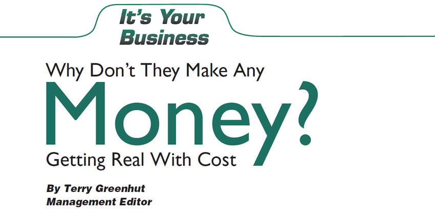 Why Don’t They Make Any Money?

It’s Your Business

Author: Terry Greenhut, Management Editor