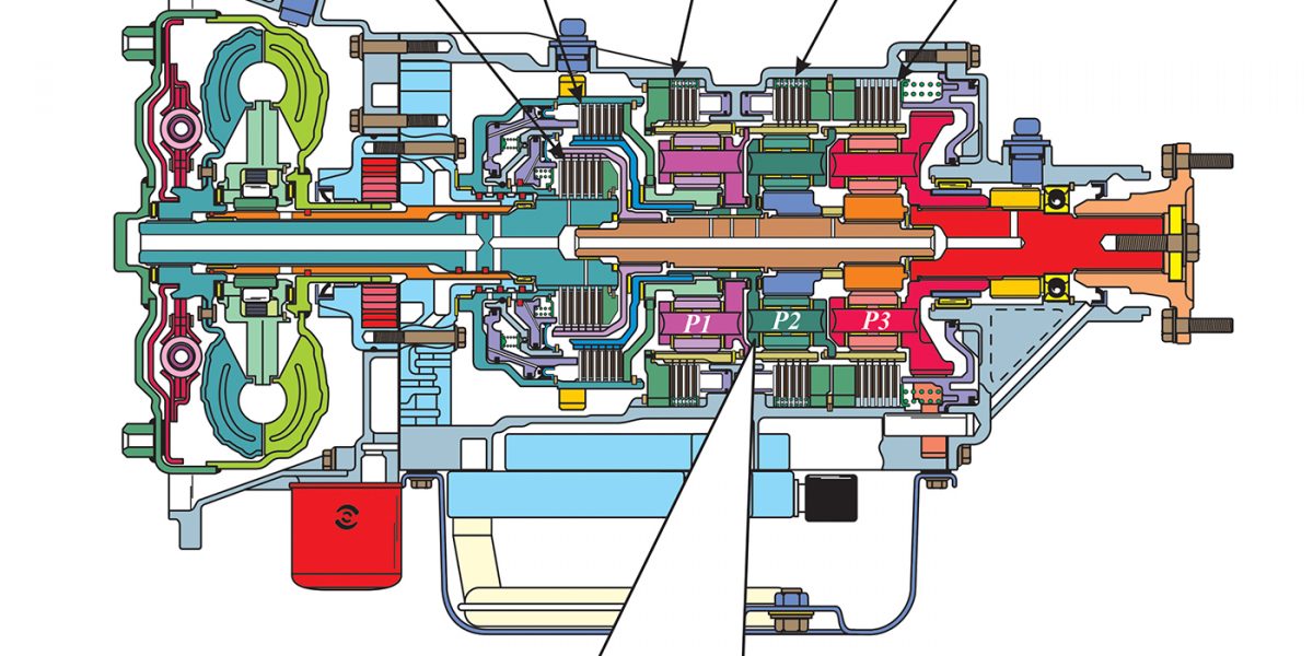 Allison 1000 Transmission Parts Diagram